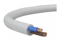 MT 2X0,75 KÁBEL SODROTT RÉZ PVC 300/300V
H03VV-F 2x0,75
MT 2X0,75 KÁBEL SODROTT RÉZ PVC 300/300V
H03VV-F 2x0,75